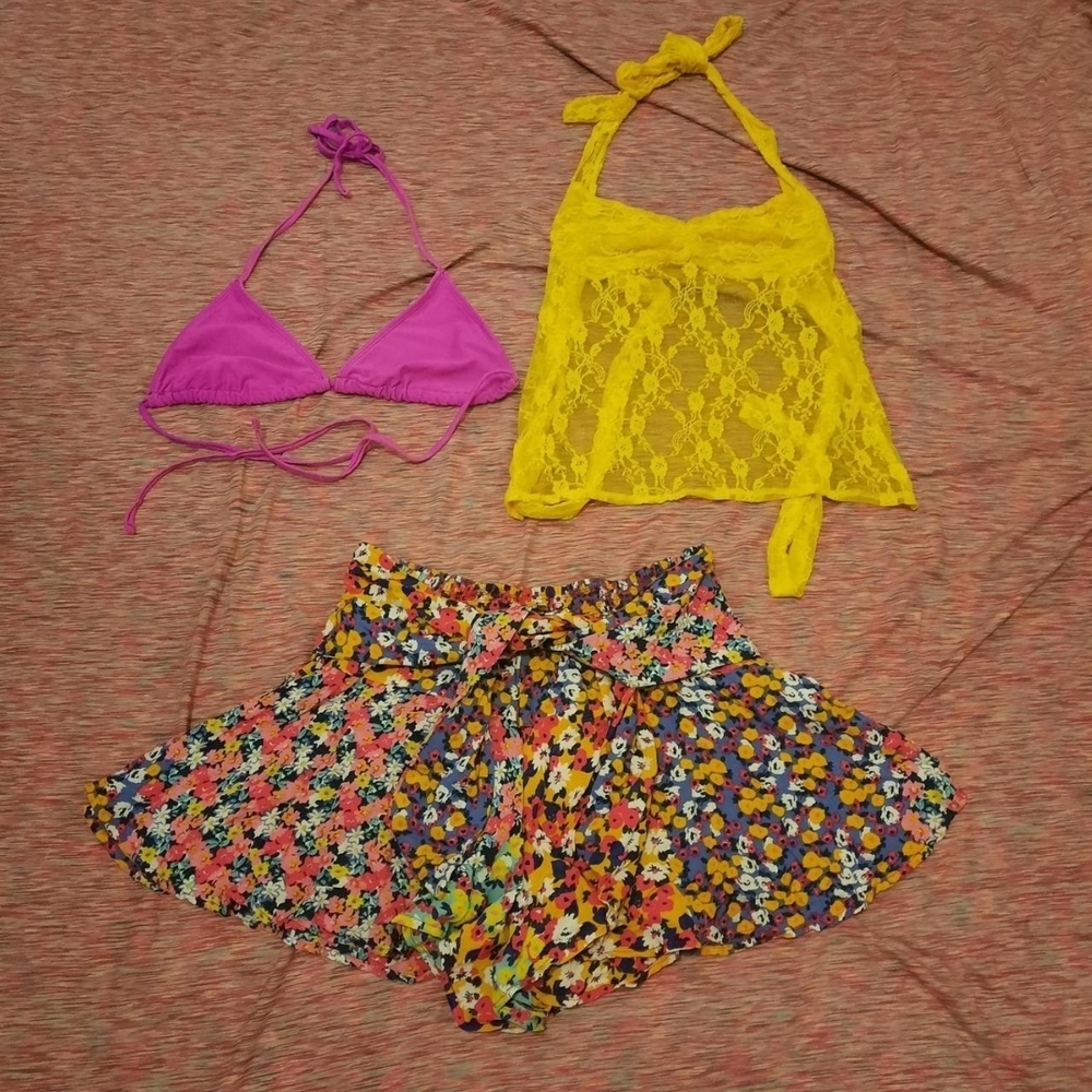 Joe Boxer Pink Bikini Top